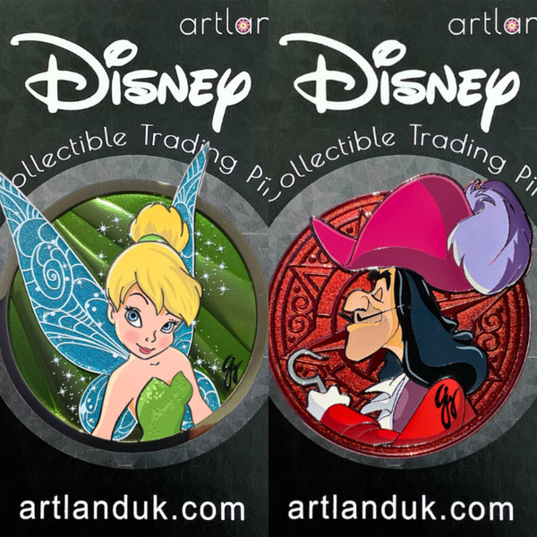 Tinkerbell & Captain Hook Signature Set of 2 - Pulse Gallery
