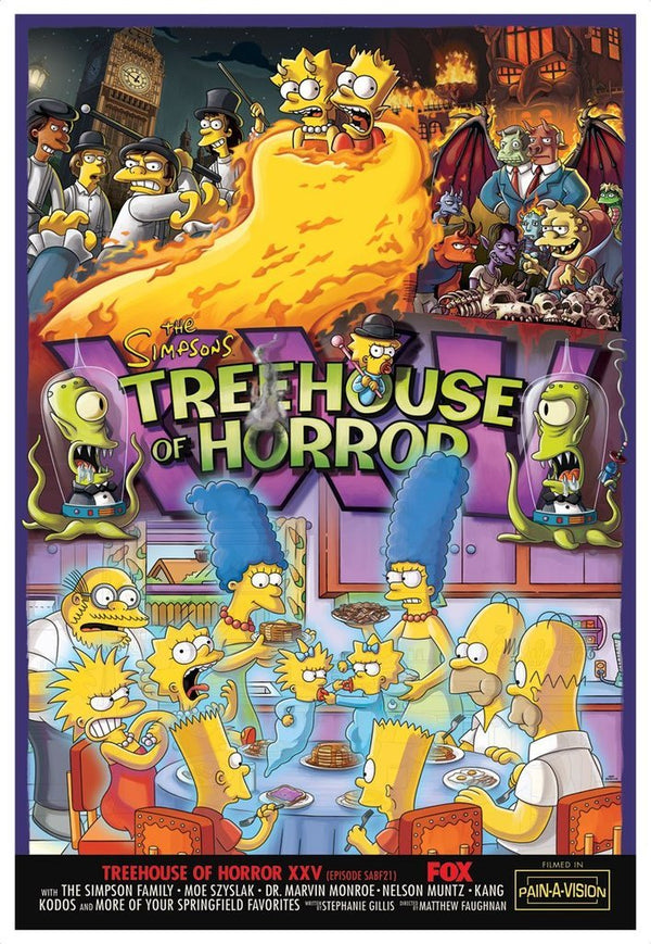 Giclee Prints The Simpsons Treehouse Of Horror 25 The Simpsons