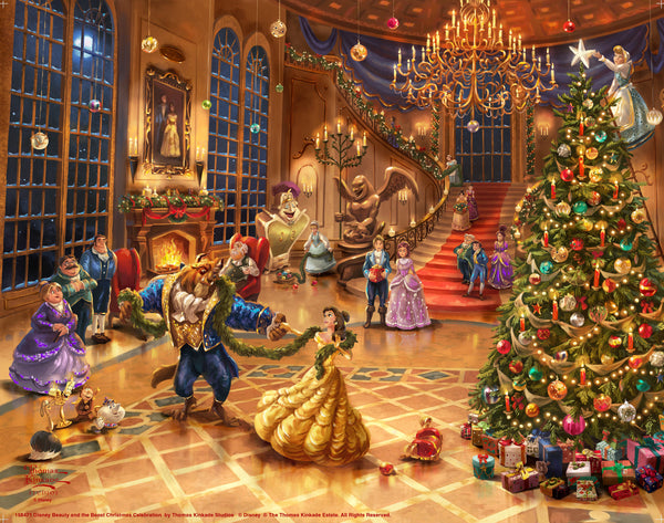 Disney Beauty and the Beast Christmas Celebration