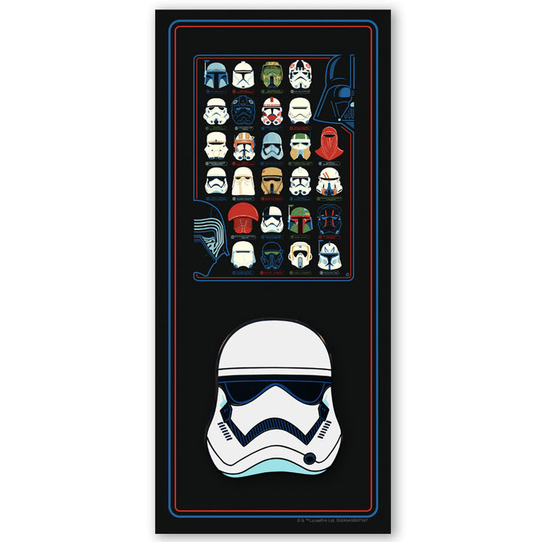 Helmets: First Order Stormtrooper Collectible Pin
