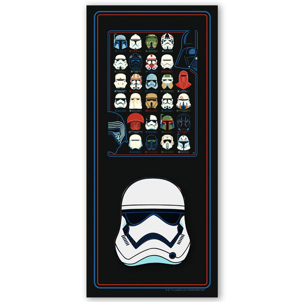 Helmets: First Order Stormtrooper Collectible Pin