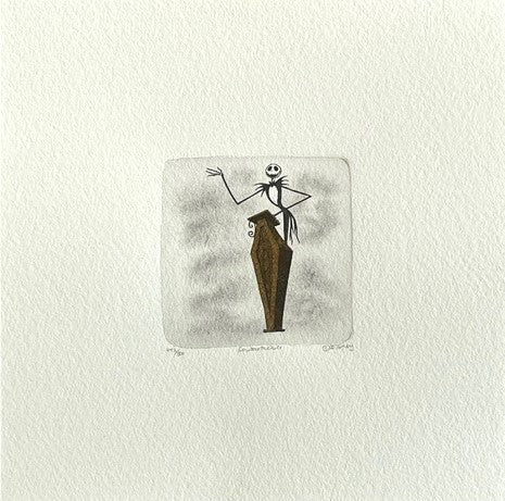 Jack Skellington #6 Etching