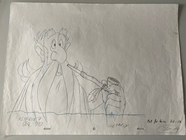 Asterix in America Original Production Art