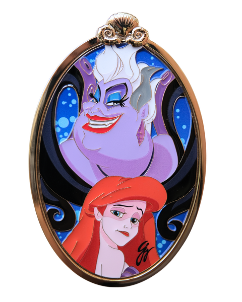It's What I Live For - Ursula & Ariel Oval Series
