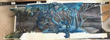 Peter Rabbit panning background