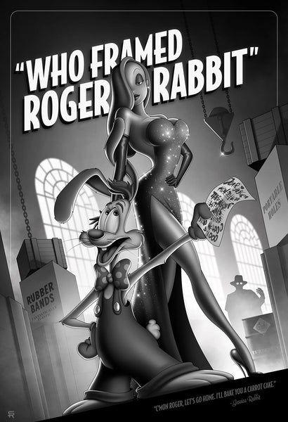 Who Framed Roger Rabbit - Black and White Variant