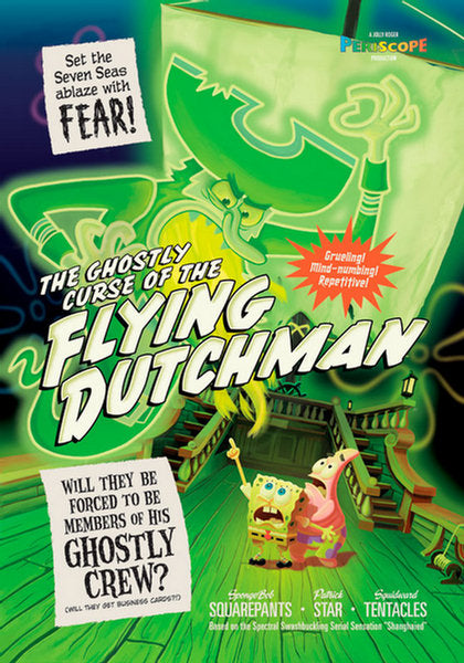 The Ghostly Curse of the Flying Dutchman Art Print