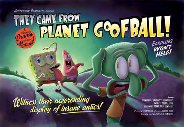 They Came From Planet Goofball Art Print