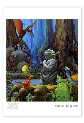 Yoda on Dagobah