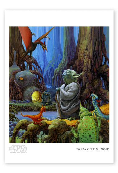 Yoda on Dagobah