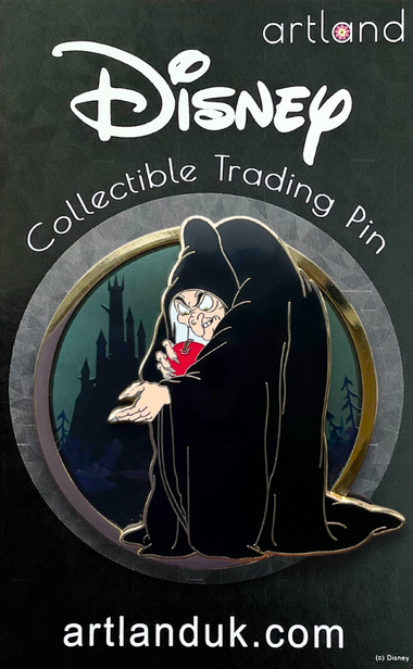 The Evil Hag Pin on Glass