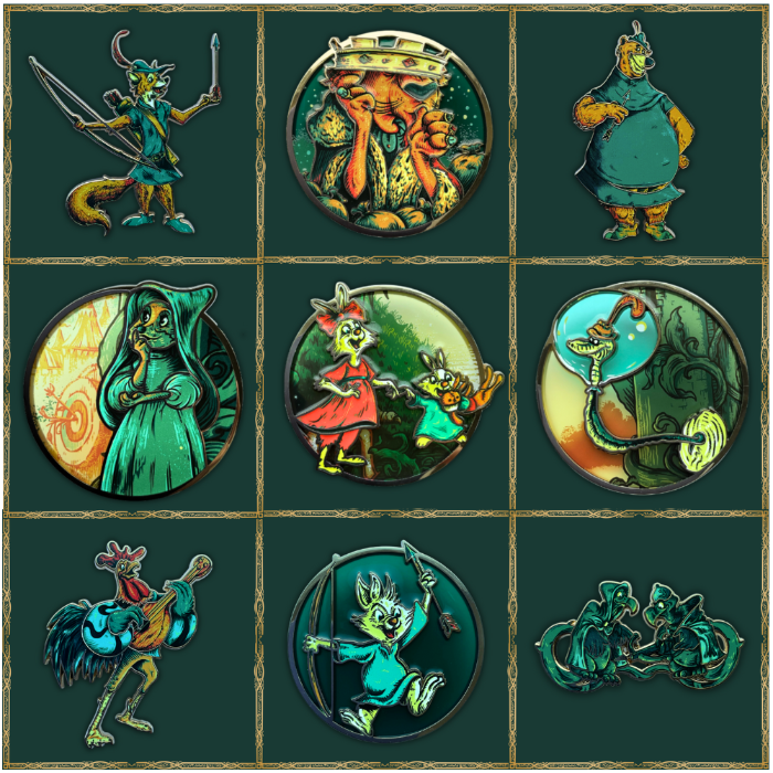 Alex Hovey Robin Hood - Special Complete Set