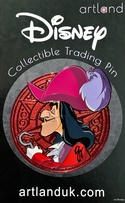 Disney Pin 1990's Peter Pan Captain Hook Villains Shop A 