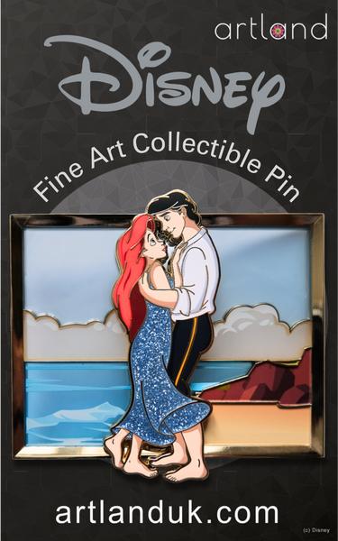 Reunion - Little Mermaid Pin on Glass