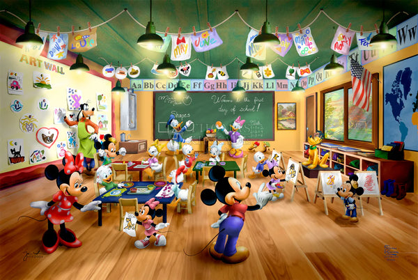 Disney Mickey and Minnie Schoolhouse - Pulse Gallery