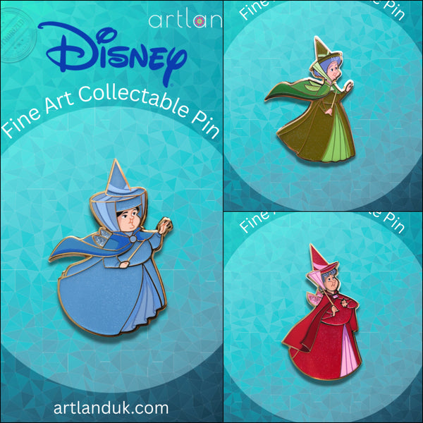 Good Fairy Trio - Flora, Fauna & Merryweather