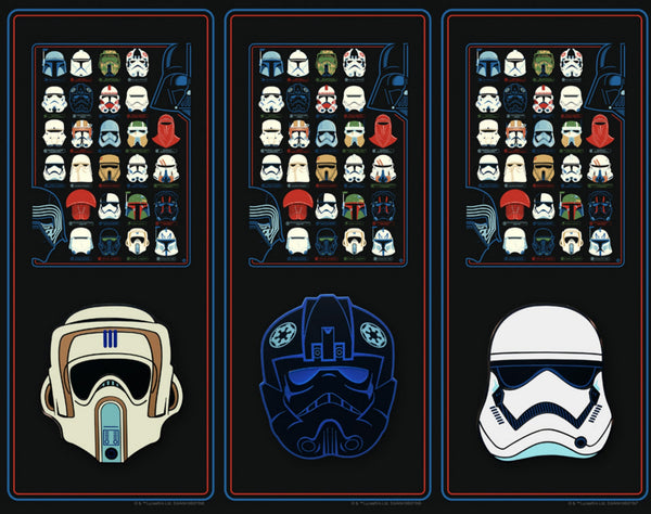 New Helmets Set of 3