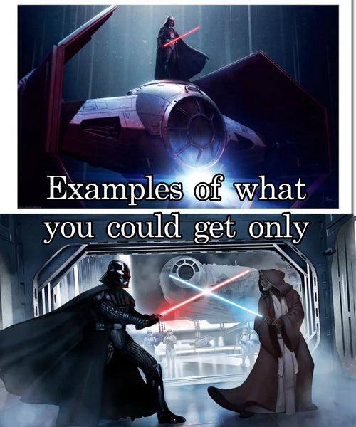 Star Wars Mystery Art Tube!