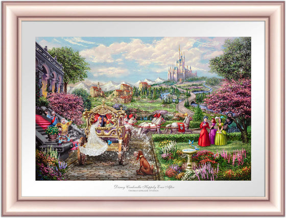 Beauty and the Beast Falling in Love - 8 x 10 Gallery Wrapped