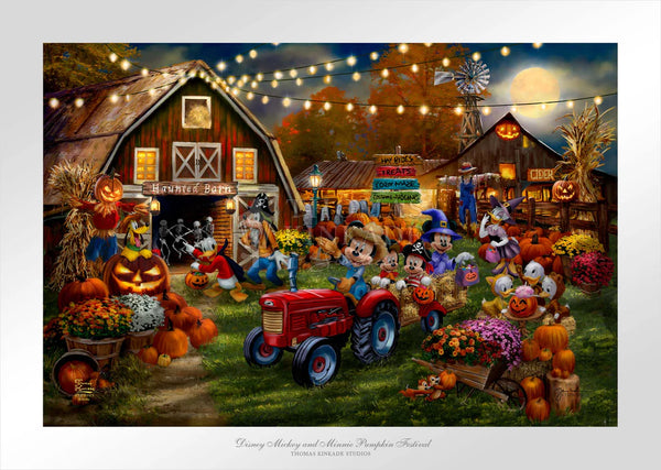 Disney Mickey and Minnie Pumpkin Festival