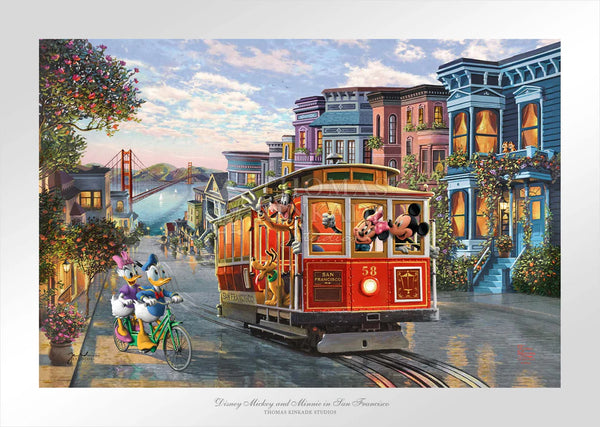 Disney Mickey and Minnie in San Francisco