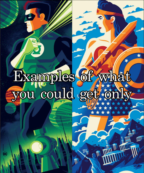 DC/Marvel Mystery Art Tube!