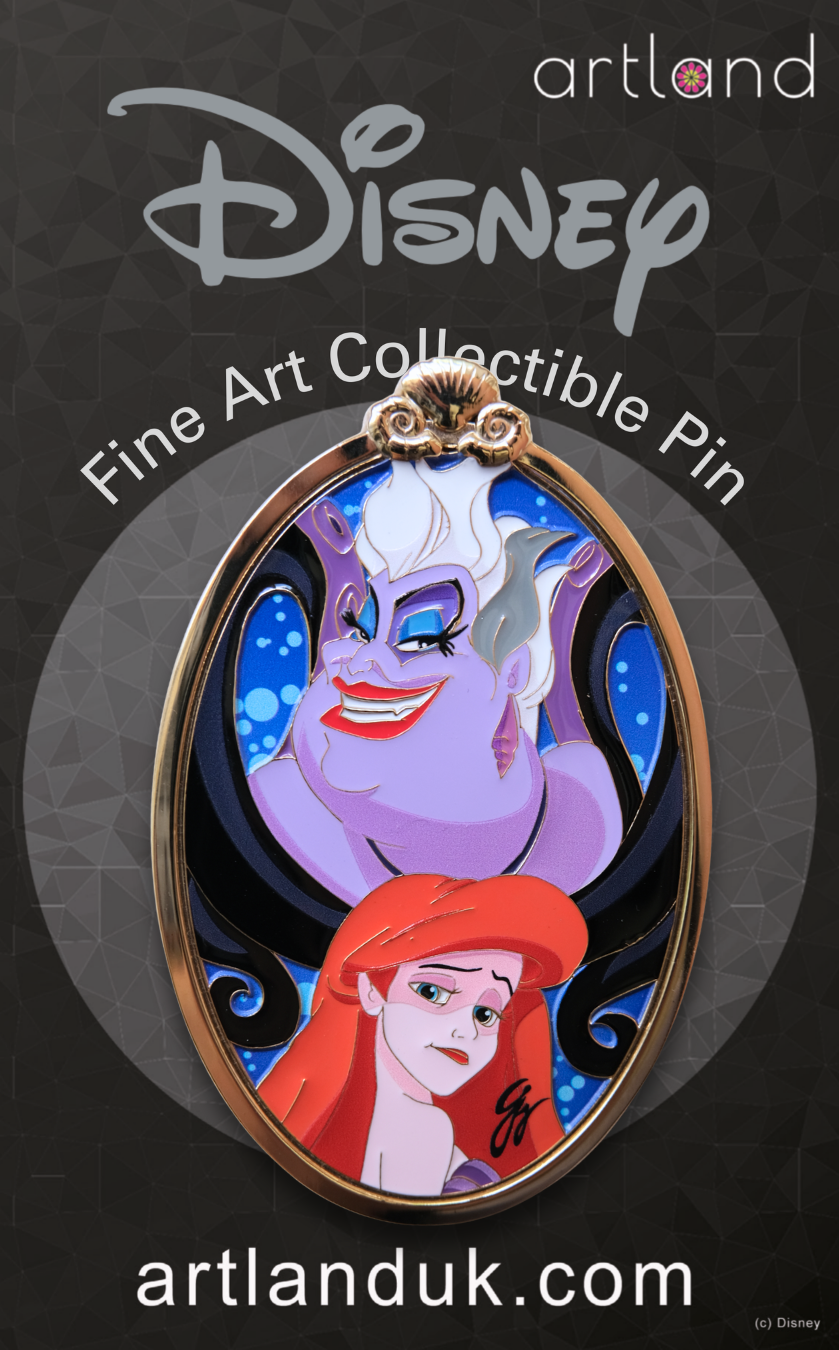It's What I Live For - Ursula & Ariel Oval Series