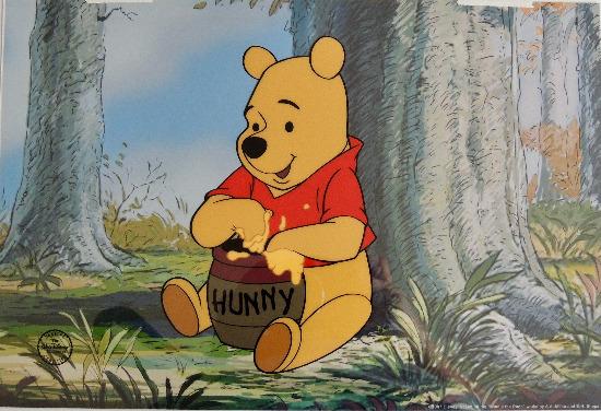winnie the pooh honey pot picture