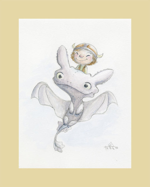 Flying with my Dragon