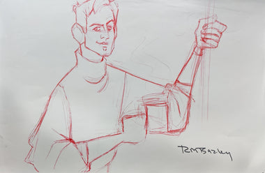 The Iron Giant Head Animator Signed Model Sheets