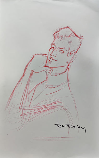 The Iron Giant Head Animator Signed Model Sheets