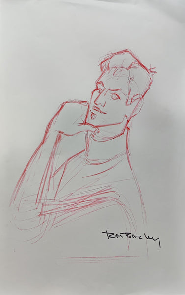 The Iron Giant Head Animator Signed Model Sheets