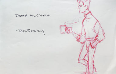 The Iron Giant Head Animator Signed Model Sheets