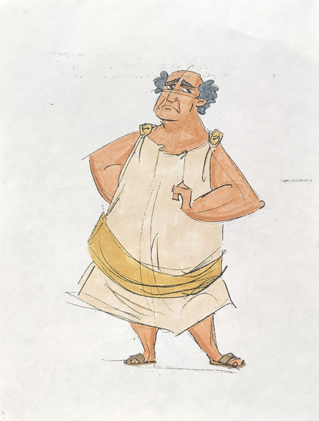 Hercules Head Animator Signed Model Sheets