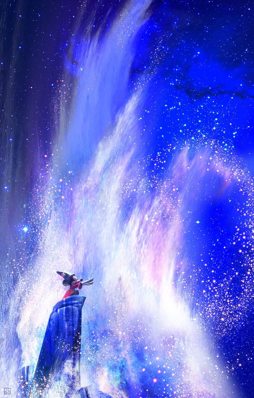 Sorcerer Mickey Wallpapers  Wallpaper Cave