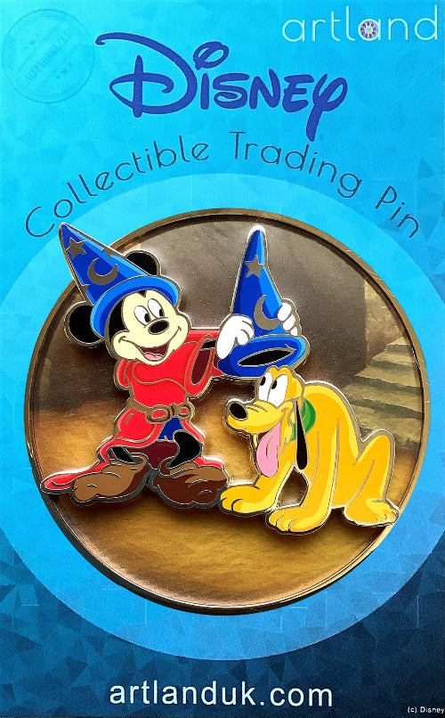 Disney Pin Backs - Scorcerer Mickey Shapes