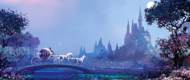 Race Through the Night - Canvas