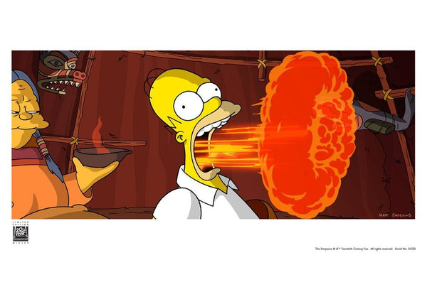 Flaming Homer
