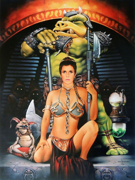 Star Wars - Jester's Court by Dave Nestler; lithograph edition art on paper