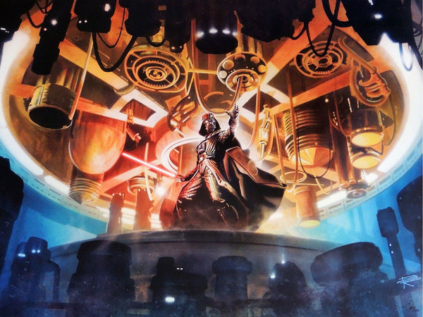 Star Wars - Take Your Prize by Brian Rood; lithograph art on paper