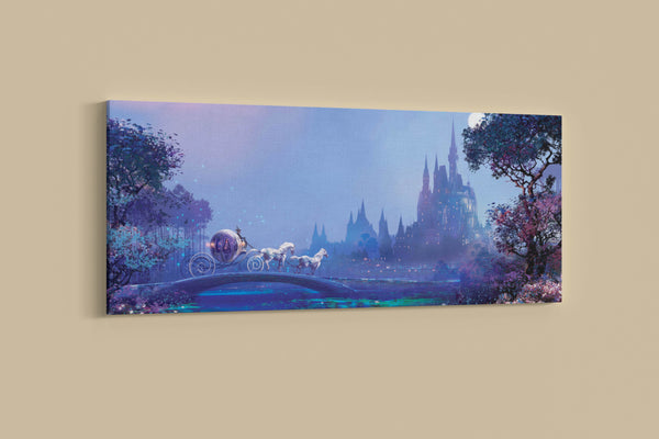 Race Through the Night - Canvas