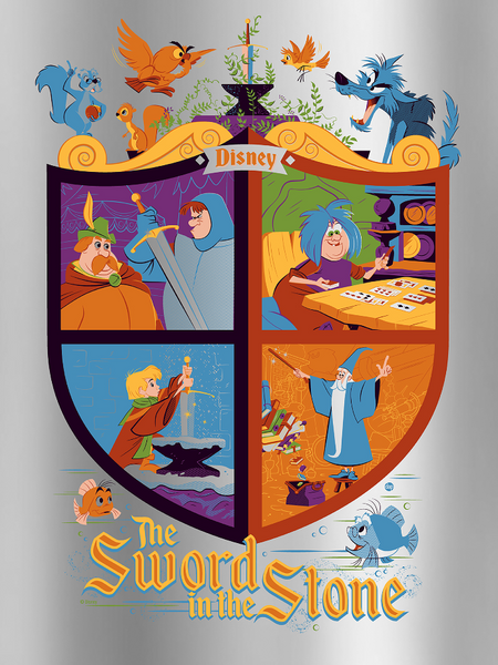 The Sword in the Stone Crest - Foil Variant