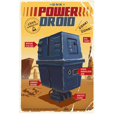Star Wars - Power Droid by Steve Thomas; giclee limited edition art on paper