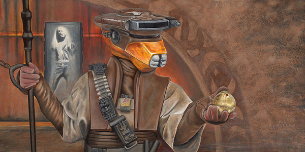 Star Wars - Infiltrator by Greg Lipton; giclee edition art on canvas