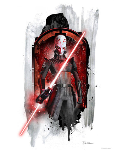 Star Wars Rebels - Inquisitor by Steve Anderson; giclee edition art on paper